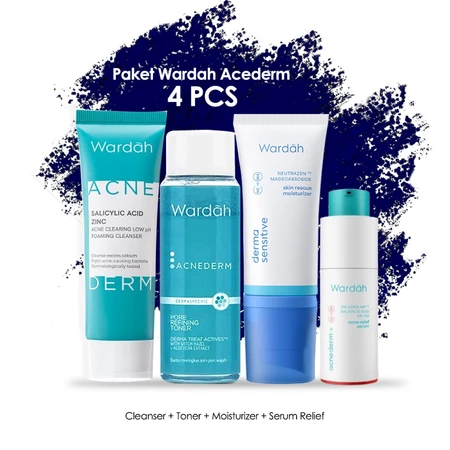 Paket Wardah Acnederm
